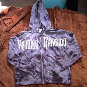 Haunted Mansion Purple Tie Dye Hoodie